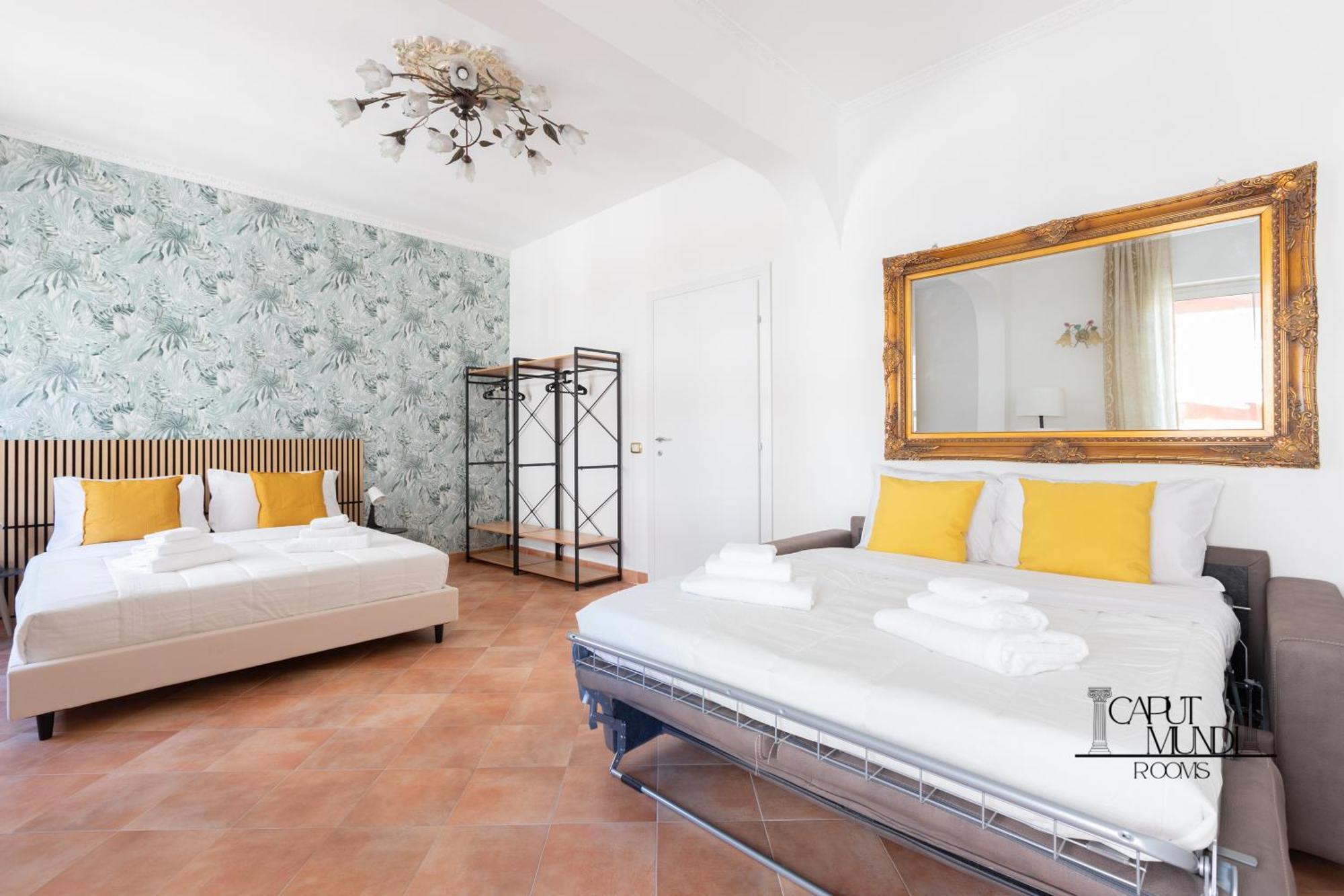 Caput Mundi Rooms - 100Mt To Metro A, Terrace, A-C, 15 Min To Center Rome Buitenkant foto