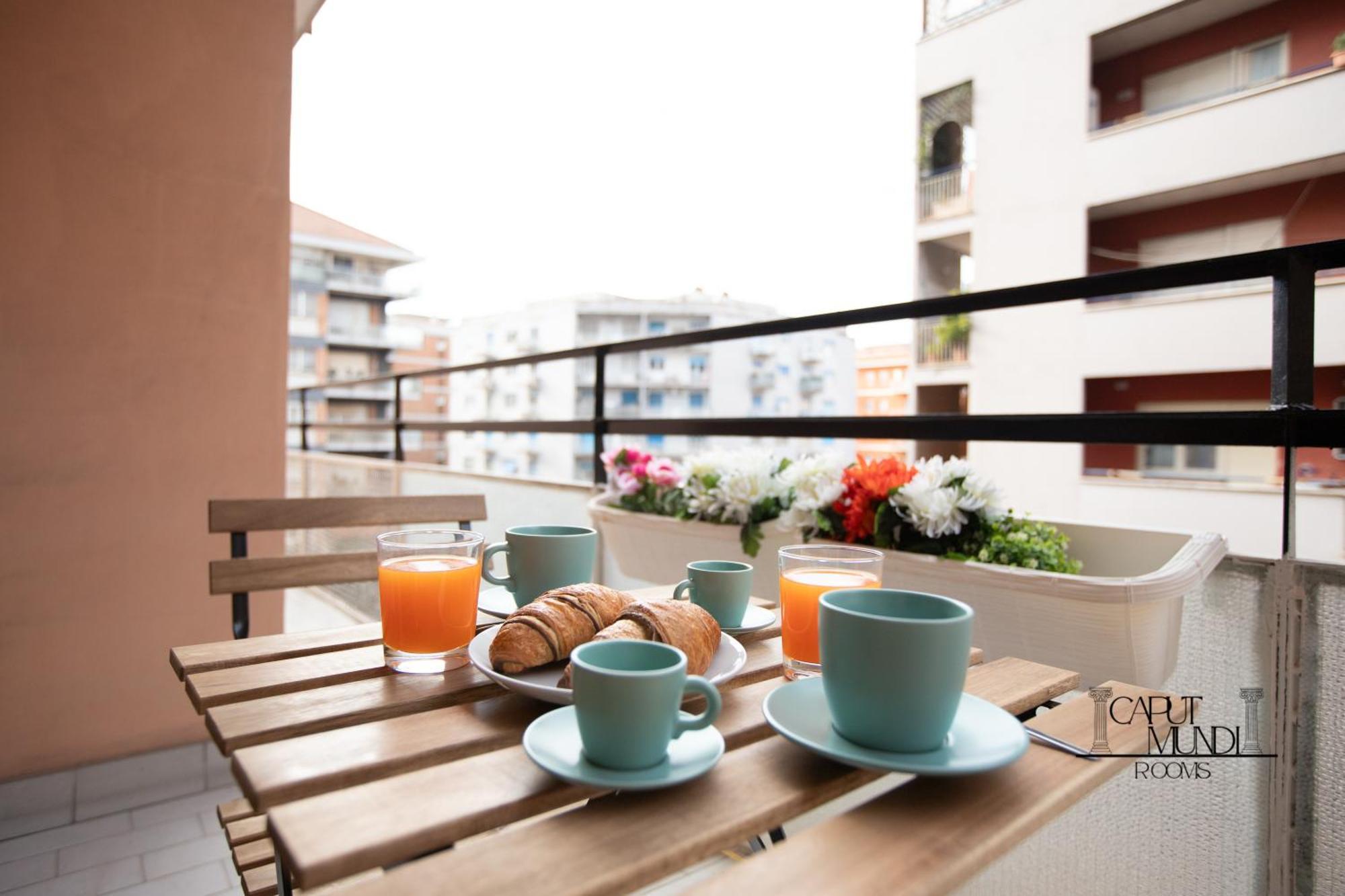 Caput Mundi Rooms - 100Mt To Metro A, Terrace, A-C, 15 Min To Center Rome Buitenkant foto
