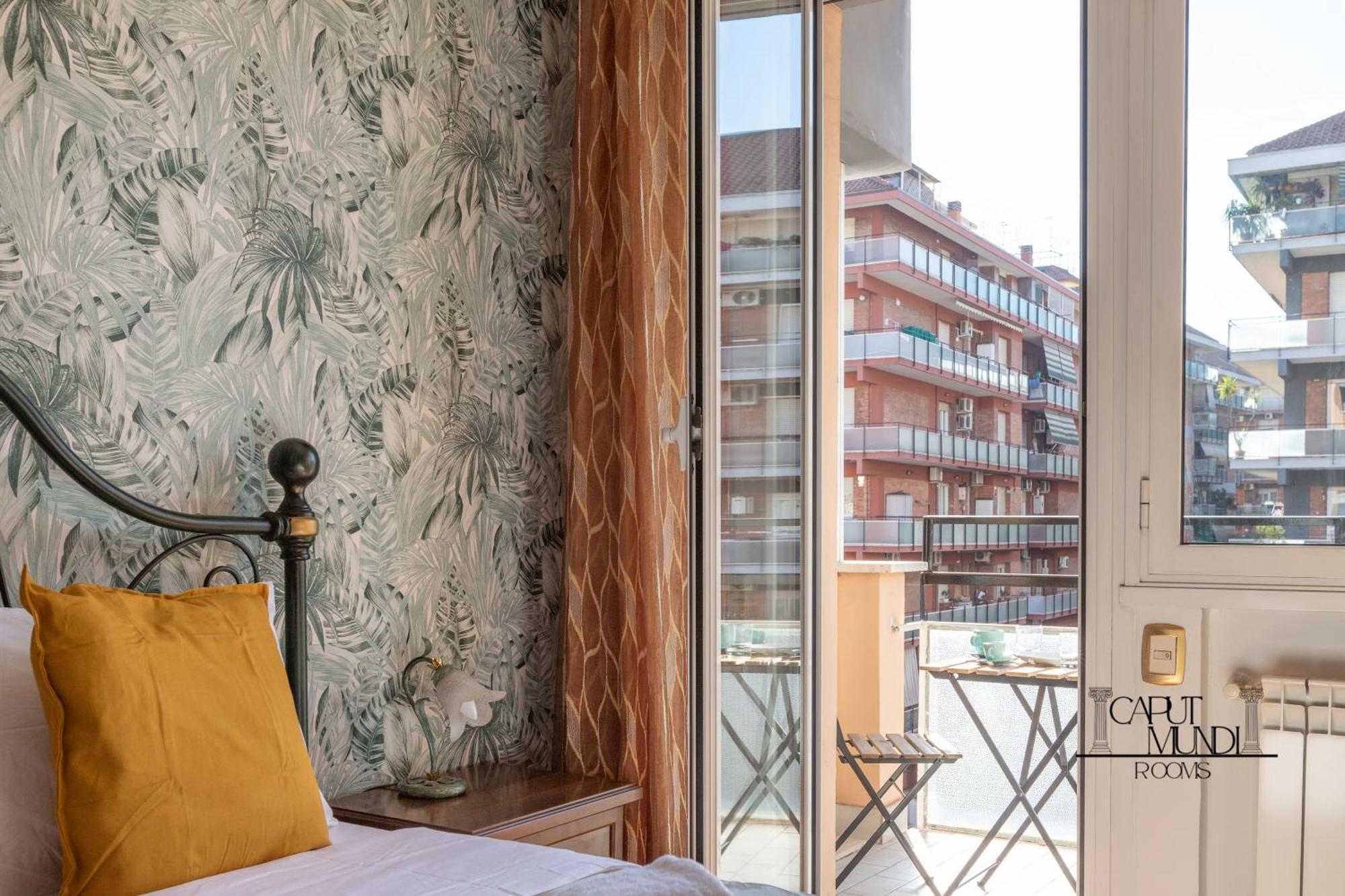 Caput Mundi Rooms - 100Mt To Metro A, Terrace, A-C, 15 Min To Center Rome Buitenkant foto
