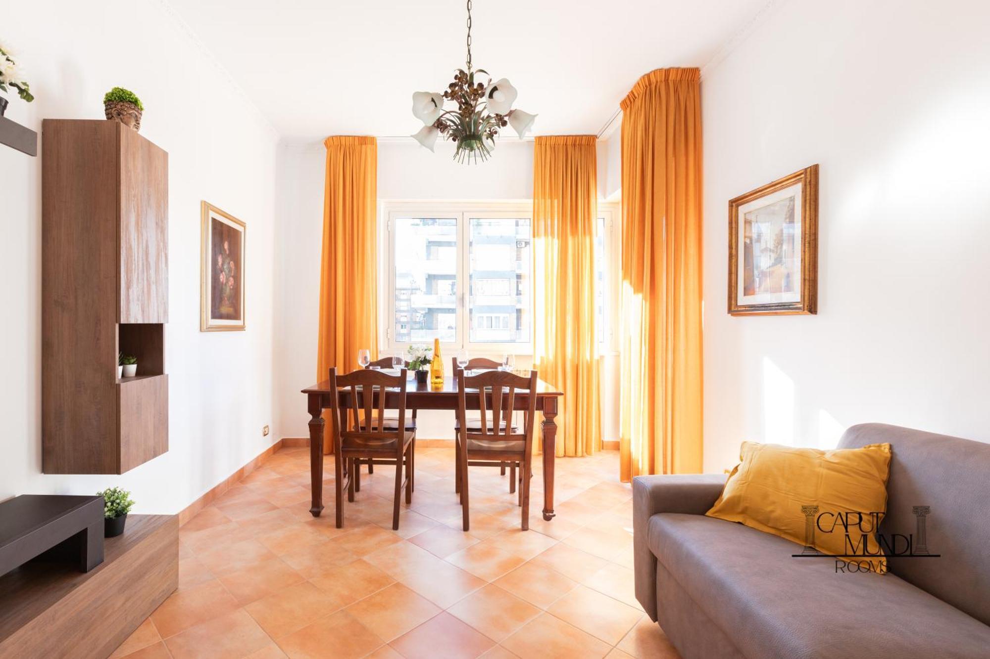 Caput Mundi Rooms - 100Mt To Metro A, Terrace, A-C, 15 Min To Center Rome Buitenkant foto