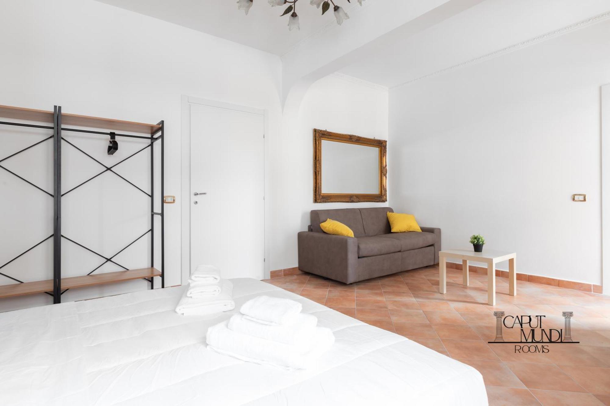 Caput Mundi Rooms - 100Mt To Metro A, Terrace, A-C, 15 Min To Center Rome Buitenkant foto