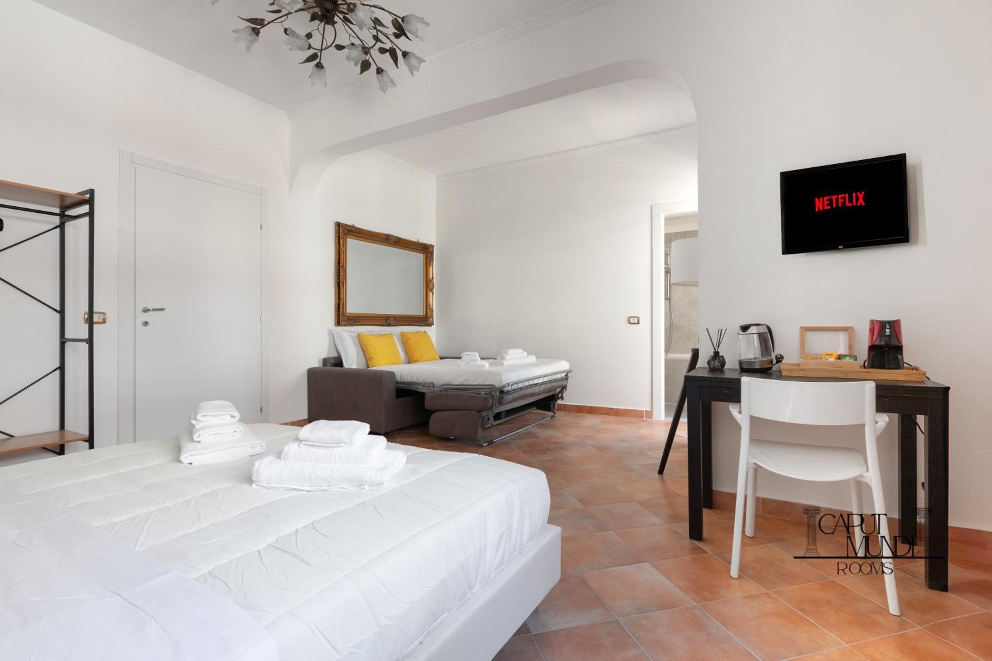 Caput Mundi Rooms - 100Mt To Metro A, Terrace, A-C, 15 Min To Center Rome Buitenkant foto