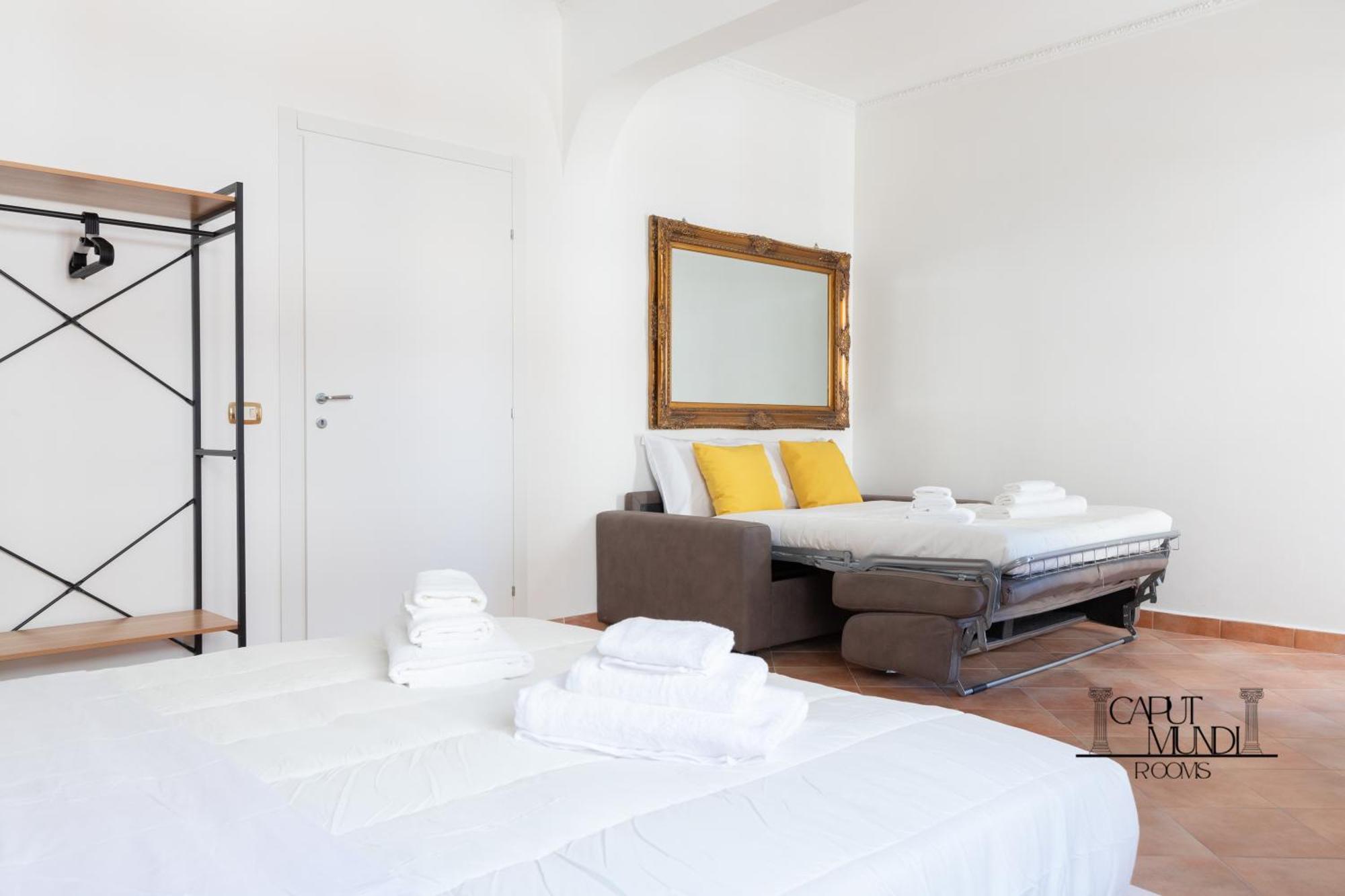 Caput Mundi Rooms - 100Mt To Metro A, Terrace, A-C, 15 Min To Center Rome Buitenkant foto