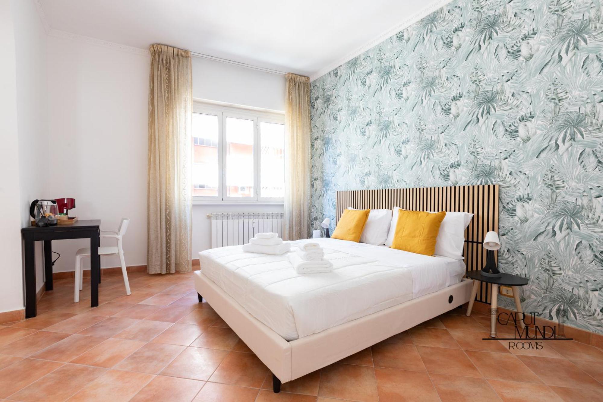 Caput Mundi Rooms - 100Mt To Metro A, Terrace, A-C, 15 Min To Center Rome Buitenkant foto